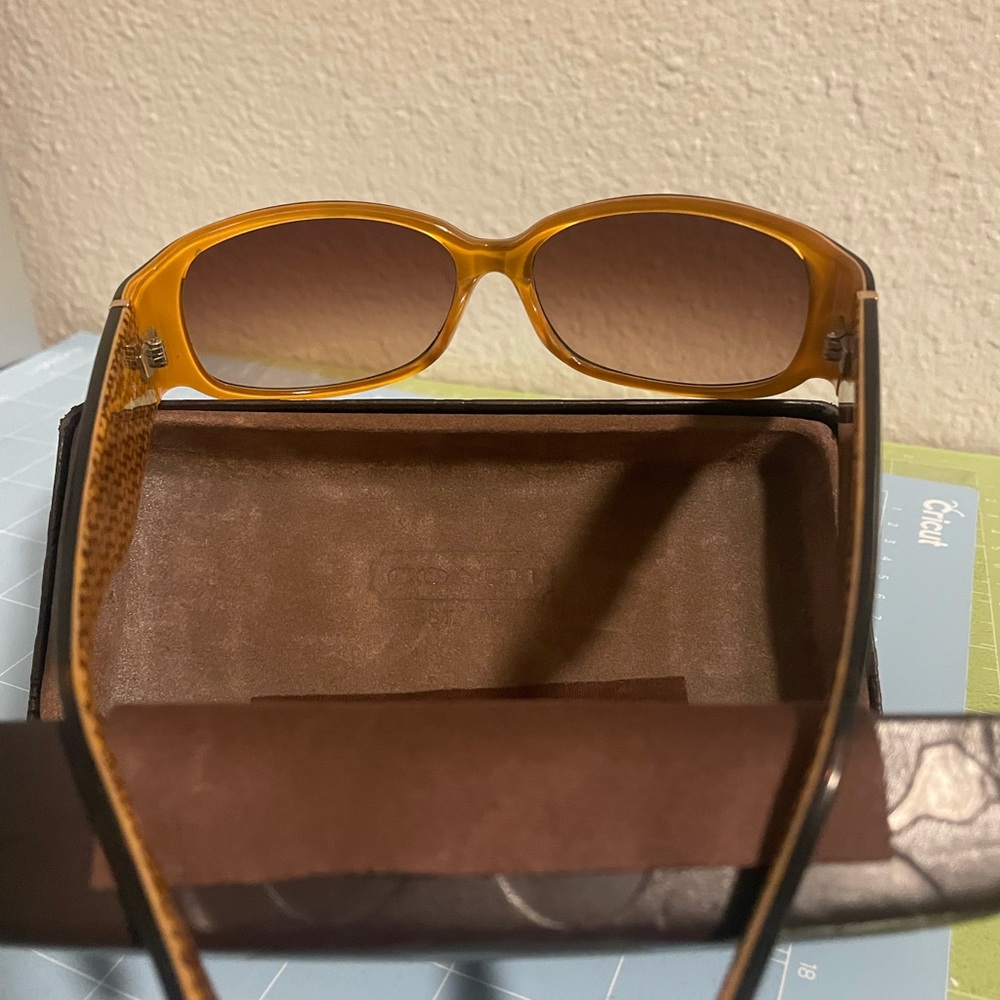 Authentic Coach Brown sunglasses